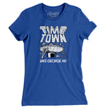 Lake George Time Town Women's T-Shirt-Allegiant Goods Co. Vintage Sports Apparel