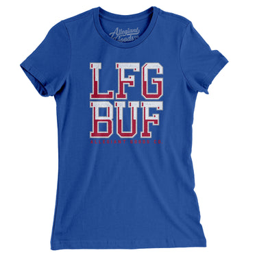 Lfg Buf Women's T-Shirt-Allegiant Goods Co. Vintage Sports Apparel