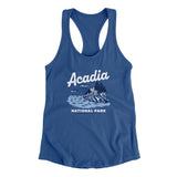 Acadia National Park Women's Racerback Tank-Allegiant Goods Co. Vintage Sports Apparel
