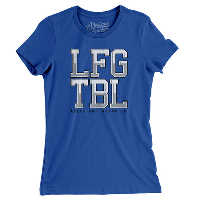 Lfg Tbl Women's T-Shirt-Royal-Allegiant Goods Co. Vintage Sports Apparel