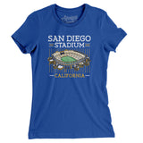 San Diego Stadium Women's T-Shirt-Allegiant Goods Co. Vintage Sports Apparel