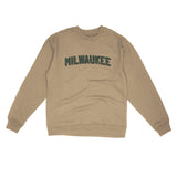 Milwaukee Varsity Midweight Crewneck Sweatshirt-Allegiant Goods Co. Vintage Sports Apparel