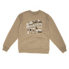 Boston Things Midweight Crewneck Sweatshirt-Sandstone-Allegiant Goods Co. Vintage Sports Apparel