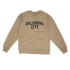 Oklahoma City Varsity Midweight Crewneck Sweatshirt-Sandstone-Allegiant Goods Co. Vintage Sports Apparel