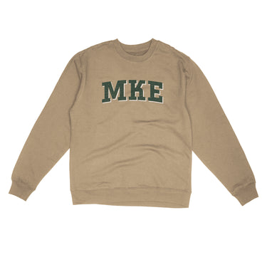Mke Varsity Midweight Crewneck Sweatshirt-Allegiant Goods Co. Vintage Sports Apparel