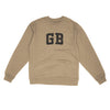 Gb Varsity Midweight Crewneck Sweatshirt-Sandstone-Allegiant Goods Co. Vintage Sports Apparel