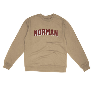 Norman Varsity Midweight Crewneck Sweatshirt-Allegiant Goods Co. Vintage Sports Apparel