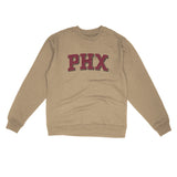 Phx Varsity Midweight Crewneck Sweatshirt-Allegiant Goods Co. Vintage Sports Apparel