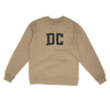 Dc Varsity Midweight Crewneck Sweatshirt-Sandstone-Allegiant Goods Co. Vintage Sports Apparel