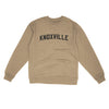 Knoxville Varsity Midweight Crewneck Sweatshirt-Sandstone-Allegiant Goods Co. Vintage Sports Apparel