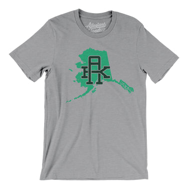 Alaska Home State Men/Unisex T-Shirt-Allegiant Goods Co. Vintage Sports Apparel