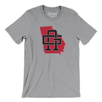 Georgia Home State Men/Unisex T-Shirt-Allegiant Goods Co. Vintage Sports Apparel
