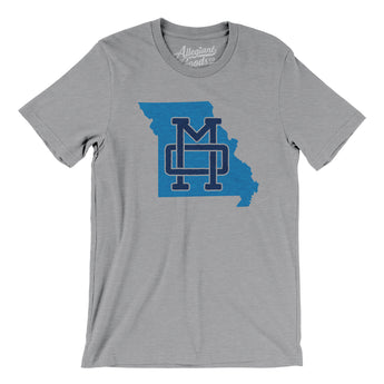 Missouri Home State Men/Unisex T-Shirt-Allegiant Goods Co. Vintage Sports Apparel