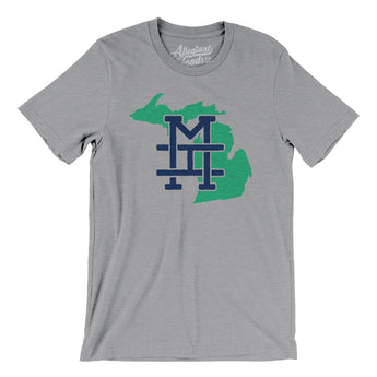 Michigan Home State Men/Unisex T-Shirt-Allegiant Goods Co. Vintage Sports Apparel