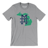 Michigan Home State Men/Unisex T-Shirt-Allegiant Goods Co. Vintage Sports Apparel