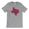 Texas Home State Men/Unisex T-Shirt-Athletic Heather-Allegiant Goods Co. Vintage Sports Apparel