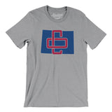 Colorado Home State Men/Unisex T-Shirt-Athletic Heather-Allegiant Goods Co. Vintage Sports Apparel