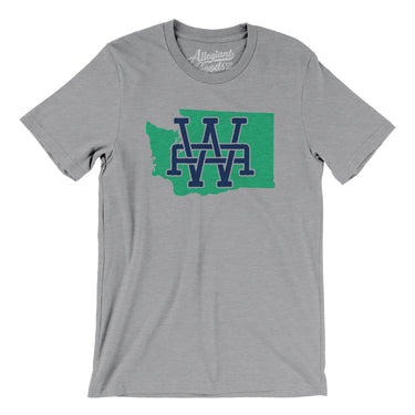 Washington Home State Men/Unisex T-Shirt-Allegiant Goods Co. Vintage Sports Apparel