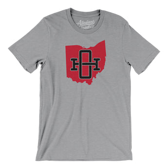 Ohio Home State Men/Unisex T-Shirt-Allegiant Goods Co. Vintage Sports Apparel