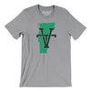 Vermont Home State Men/Unisex T-Shirt-Athletic Heather-Allegiant Goods Co. Vintage Sports Apparel