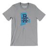 Rhode Island Home State Men/Unisex T-Shirt-Athletic Heather-Allegiant Goods Co. Vintage Sports Apparel