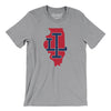 Illinois Home State Men/Unisex T-Shirt-Athletic Heather-Allegiant Goods Co. Vintage Sports Apparel