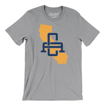 California Home State Men/Unisex T-Shirt-Allegiant Goods Co. Vintage Sports Apparel
