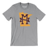 Minnesota Home State Men/Unisex T-Shirt-Athletic Heather-Allegiant Goods Co. Vintage Sports Apparel