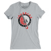 Columbus Invaders Soccer Women's T-Shirt-Silver-Allegiant Goods Co. Vintage Sports Apparel