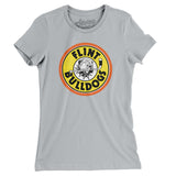 Flint Bulldogs Hockey Women's T-Shirt-Allegiant Goods Co. Vintage Sports Apparel