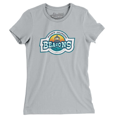 Port Huron Beacons Hockey Women's T-Shirt-Allegiant Goods Co. Vintage Sports Apparel