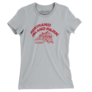 Bertrand Island Amusement Park New Jersey Women's T-Shirt-Allegiant Goods Co. Vintage Sports Apparel