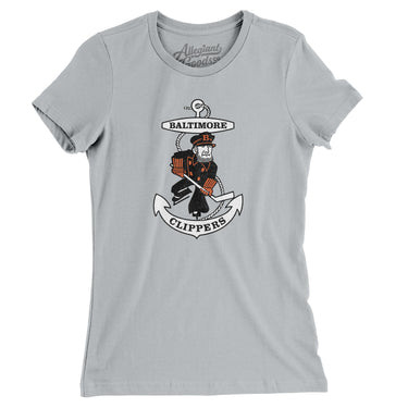 Baltimore Clippers Women's T-Shirt-Allegiant Goods Co. Vintage Sports Apparel