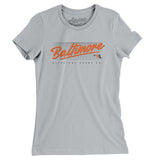 Baltimore Retro Women's T-Shirt-Allegiant Goods Co. Vintage Sports Apparel