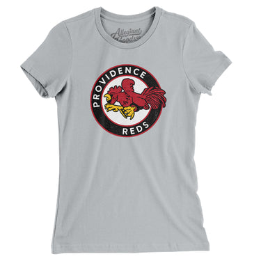Providence Reds Hockey Women's T-Shirt-Allegiant Goods Co. Vintage Sports Apparel