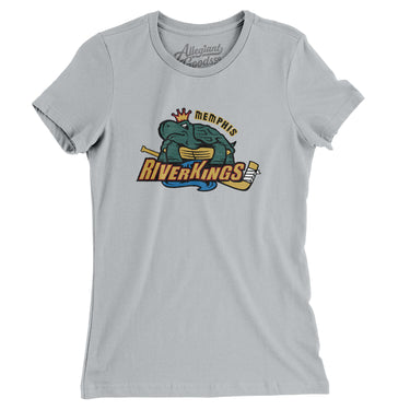 Memphis Riverkings Women's T-Shirt-Allegiant Goods Co. Vintage Sports Apparel