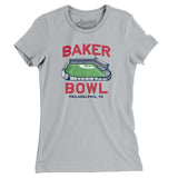 Baker Bowl Women's T-Shirt-Allegiant Goods Co. Vintage Sports Apparel
