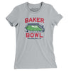Baker Bowl Women's T-Shirt-Silver-Allegiant Goods Co. Vintage Sports Apparel