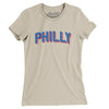 Philly Varsity Women's T-Shirt-Soft Cream-Allegiant Goods Co. Vintage Sports Apparel