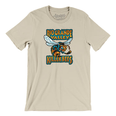 Rio Grande Valley Killer Bees Hockey Men/Unisex T-Shirt-Allegiant Goods Co. Vintage Sports Apparel