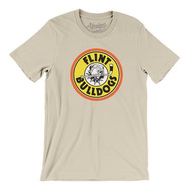 Flint Bulldogs Hockey Men/Unisex T-Shirt-Allegiant Goods Co. Vintage Sports Apparel