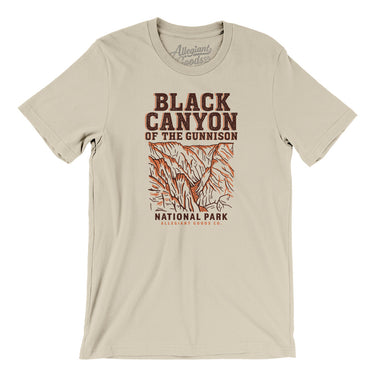 Black Canyon Of The Gunnison National Park Men/Unisex T-Shirt-Allegiant Goods Co. Vintage Sports Apparel