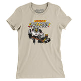 Detroit Falcons Women's T-Shirt-Allegiant Goods Co. Vintage Sports Apparel