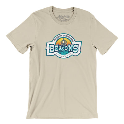 Port Huron Beacons Hockey Men/Unisex T-Shirt-Soft Cream-Allegiant Goods Co. Vintage Sports Apparel