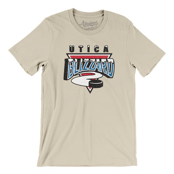 Utica Blizzard Men/Unisex T-Shirt-Allegiant Goods Co. Vintage Sports Apparel