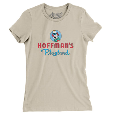 Hoffmans Playland Amusement Park Women's T-Shirt-Soft Cream-Allegiant Goods Co. Vintage Sports Apparel
