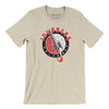 Columbus Invaders Soccer Men/Unisex T-Shirt-Soft Cream-Allegiant Goods Co. Vintage Sports Apparel