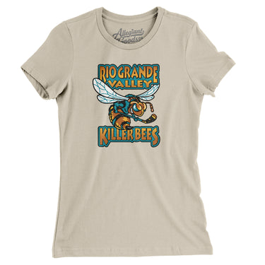 Rio Grande Valley Killer Bees Hockey Women's T-Shirt-Allegiant Goods Co. Vintage Sports Apparel