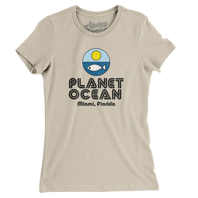 Planet Ocean Museum Women's T-Shirt-Soft Cream-Allegiant Goods Co. Vintage Sports Apparel