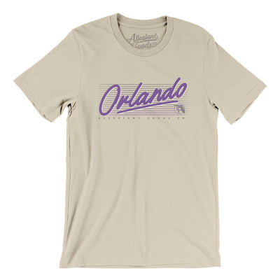 Orlando Retro Men/Unisex T-Shirt-Soft Cream-Allegiant Goods Co. Vintage Sports Apparel